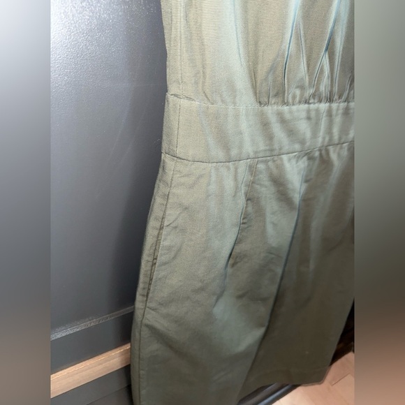 COS Army Green Khaki Cotton Dress • 6 - Picture 6 of 9